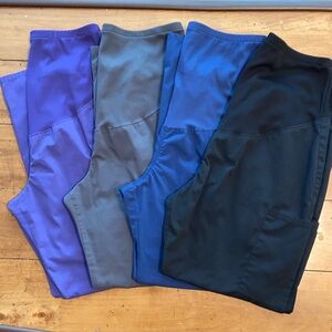 Maternity scrub pants x 4 - Cherokee